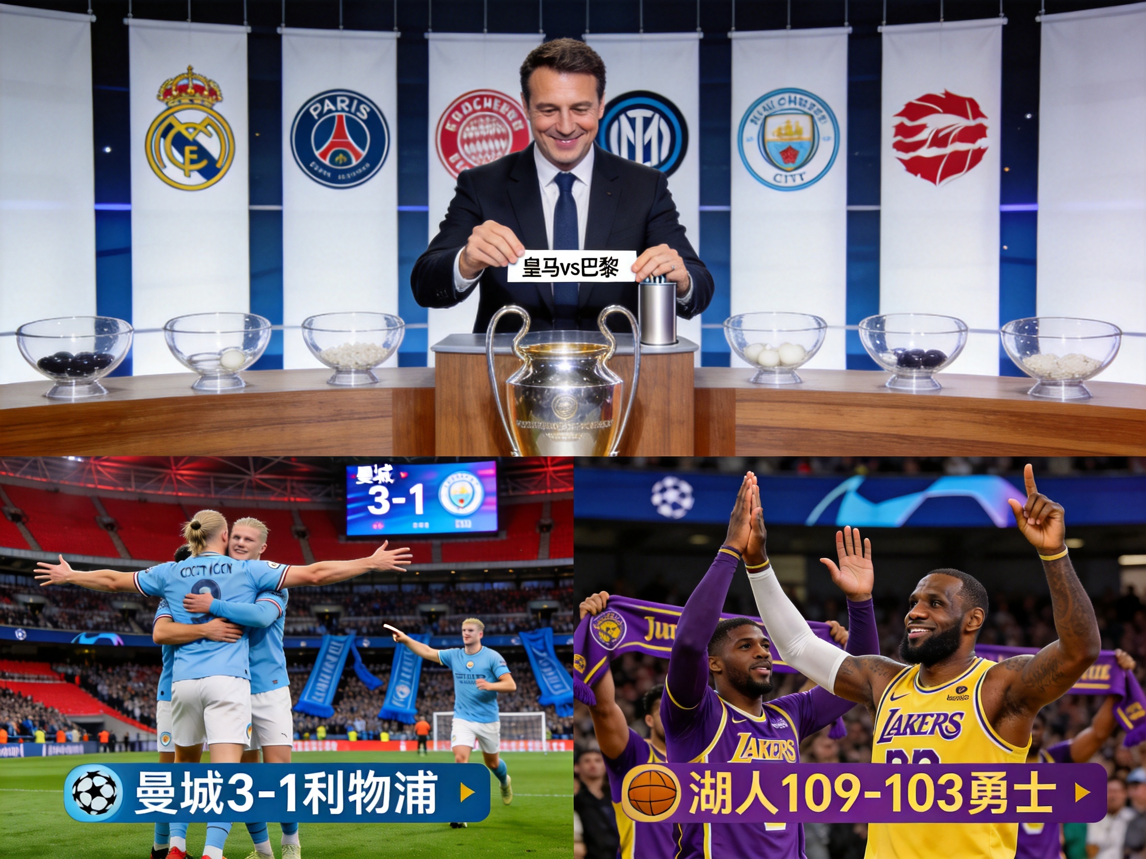欧冠抽签结果分析